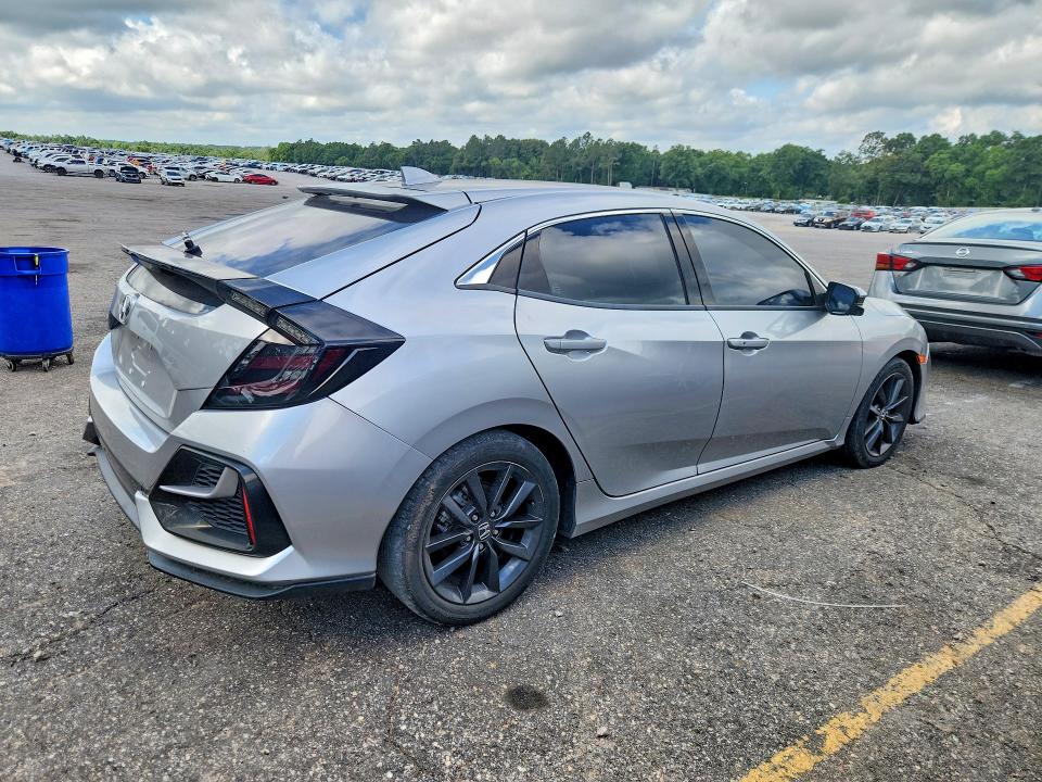 53872316 :رقم المزاد ، SHHFK7H67MU423668 vin ، 2021 Honda Civic مزاد بيع