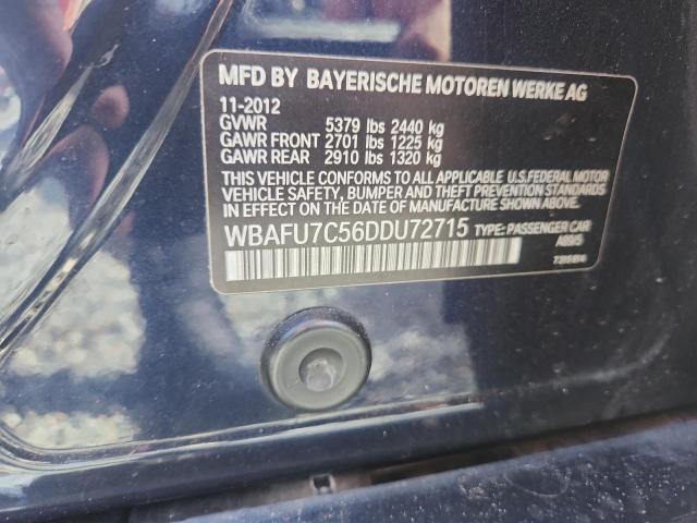 55520866 :رقم المزاد ، WBAFU7C56DDU72715 vin ، 2013 Bmw 535 مزاد بيع