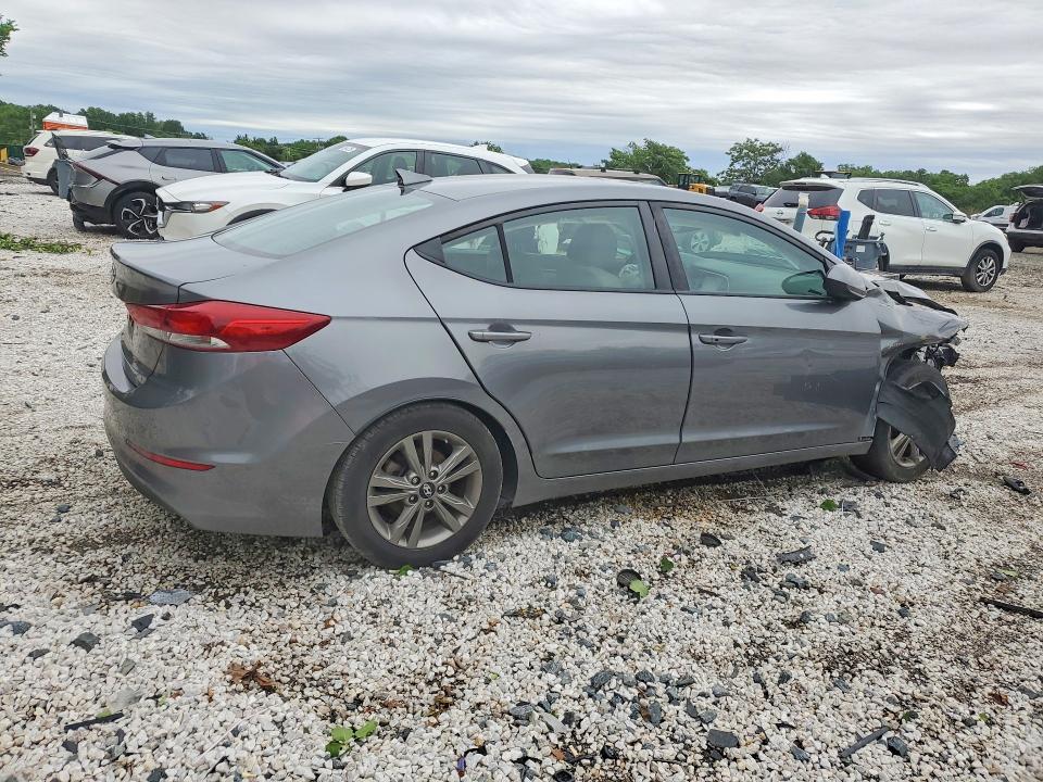 54017376 :رقم المزاد ، 5NPD84LF1JH395067 vin ، 2018 Hyundai Elantra مزاد بيع