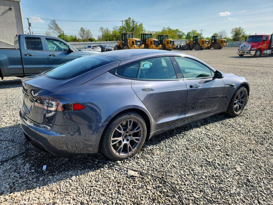 2021 Tesla Model S მანქანა იყიდება აუქციონზე, vin: 5YJSA1E55MF442103, აუქციონის ნომერი: 52469566