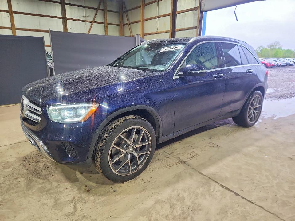 51536686 :رقم المزاد ، W1N0G8EB3MF953754 vin ، 2021 Mercedes-benz Glc مزاد بيع