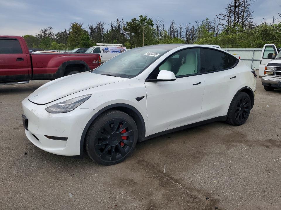 Продаж на аукціоні авто 2021 Tesla Model Y, vin: 5YJYGDEE9MF187238, номер лоту: 54684876