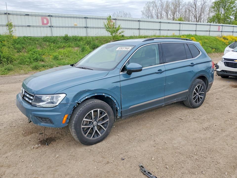 53637946 :رقم المزاد ، 3VV2B7AX1MM153949 vin ، 2021 Volkswagen Tiguan مزاد بيع
