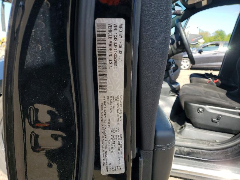 52784236 :رقم المزاد ، 1C4SDJFT1SC539040 vin ، 2025 Dodge Durango مزاد بيع