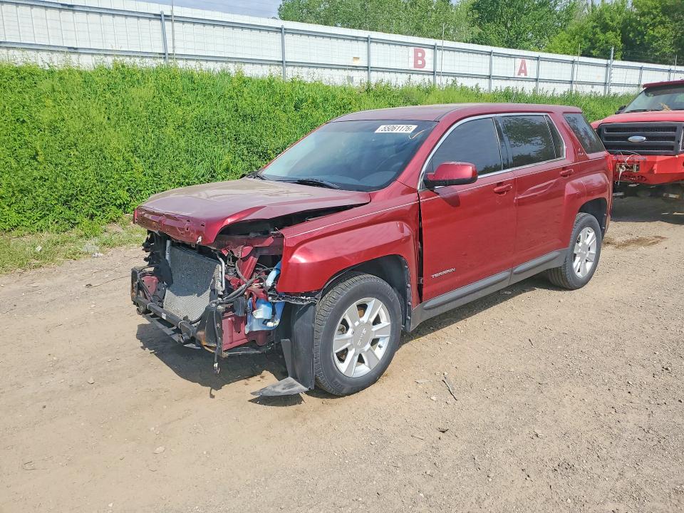 2010 Gmc Terrain მანქანა იყიდება აუქციონზე, vin: 2CTALBEW6A6237500, აუქციონის ნომერი: 55061176