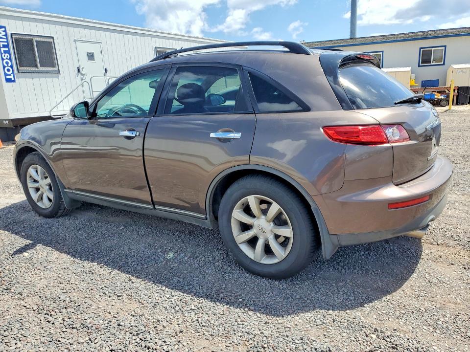 55096636 :رقم المزاد ، JNRAS08U54X108410 vin ، 2004 Infiniti Fx35 مزاد بيع