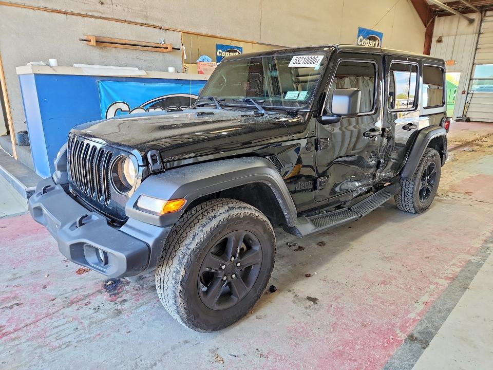 2021 Jeep Wrangler Unlimited მანქანა იყიდება აუქციონზე, vin: 1C4HJXDG5MW727623, აუქციონის ნომერი: 53210006