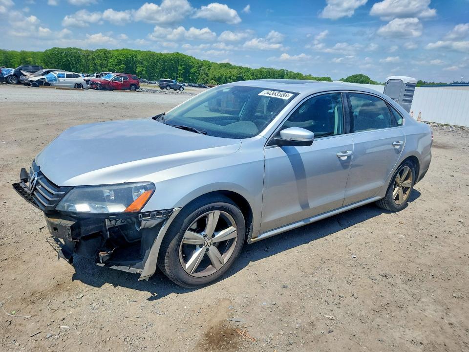 54363586 :رقم المزاد ، 1VWBP7A37DC120627 vin ، 2013 Volkswagen Passat مزاد بيع