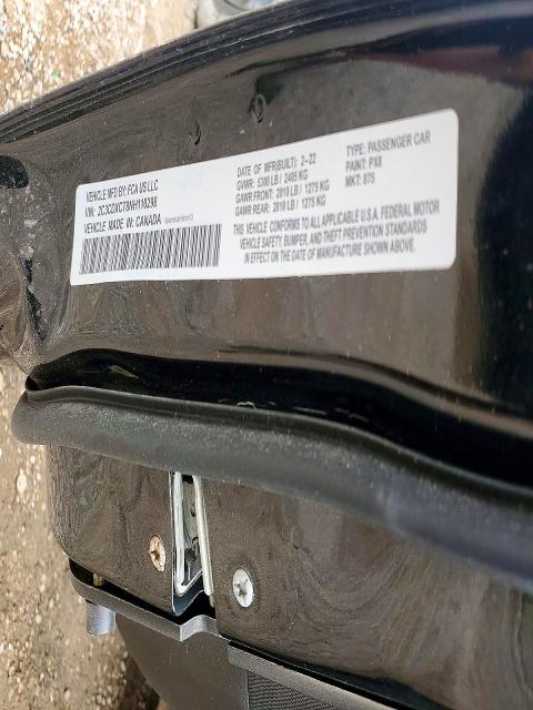 Продажа на аукционе авто 2022 Dodge Charger, vin: 2C3CDXCT8NH110298, номер лота: 52325506