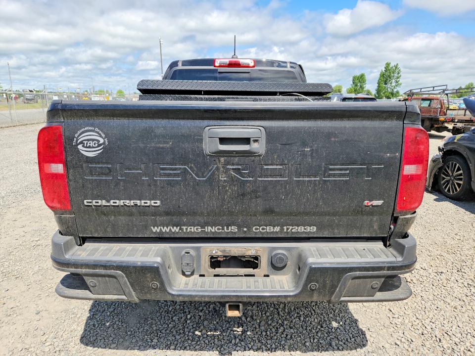 Aukcja sprzedaży 2021 Chevrolet Colorado, vin: 1GCGTDEN8M1246277, numer aukcji: 51994596