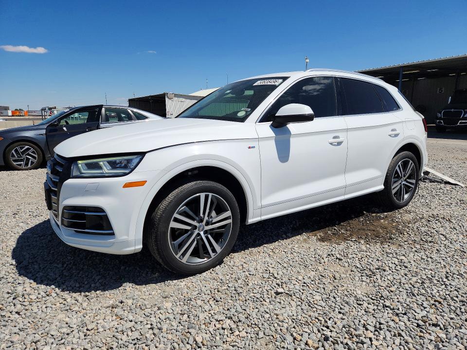 2020 Audi Q5 E მანქანა იყიდება აუქციონზე, vin: WA1E2AFY7L2043854, აუქციონის ნომერი: 50638496