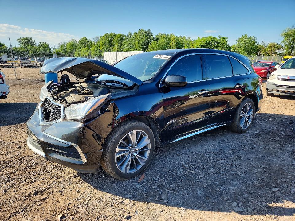 2017 Acura Mdx მანქანა იყიდება აუქციონზე, vin: 5FRYD4H57HB013936, აუქციონის ნომერი: 54790196