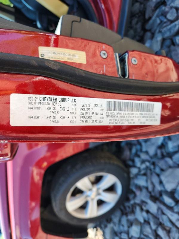 Продаж на аукціоні авто 2013 Jeep Patriot, vin: 1C4NJRCB3DD185468, номер лоту: 54996556