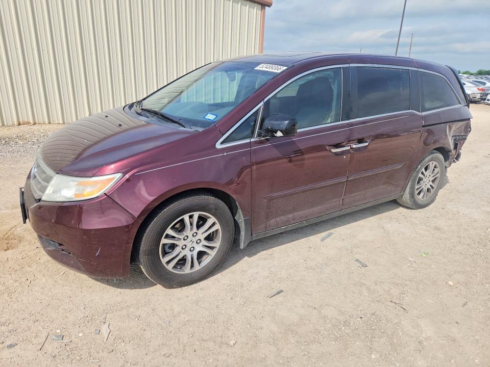 52489366 :رقم المزاد ، 5FNRL5H69CB044119 vin ، 2012 Honda Odyssey مزاد بيع