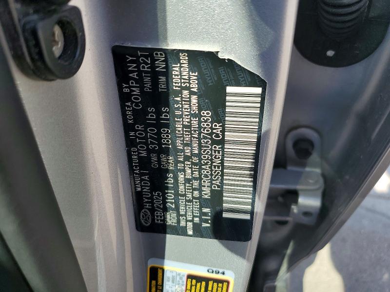 Продаж на аукціоні авто 2025 Hyundai Venue, vin: KMHRC8A39SU376838, номер лоту: 54399896