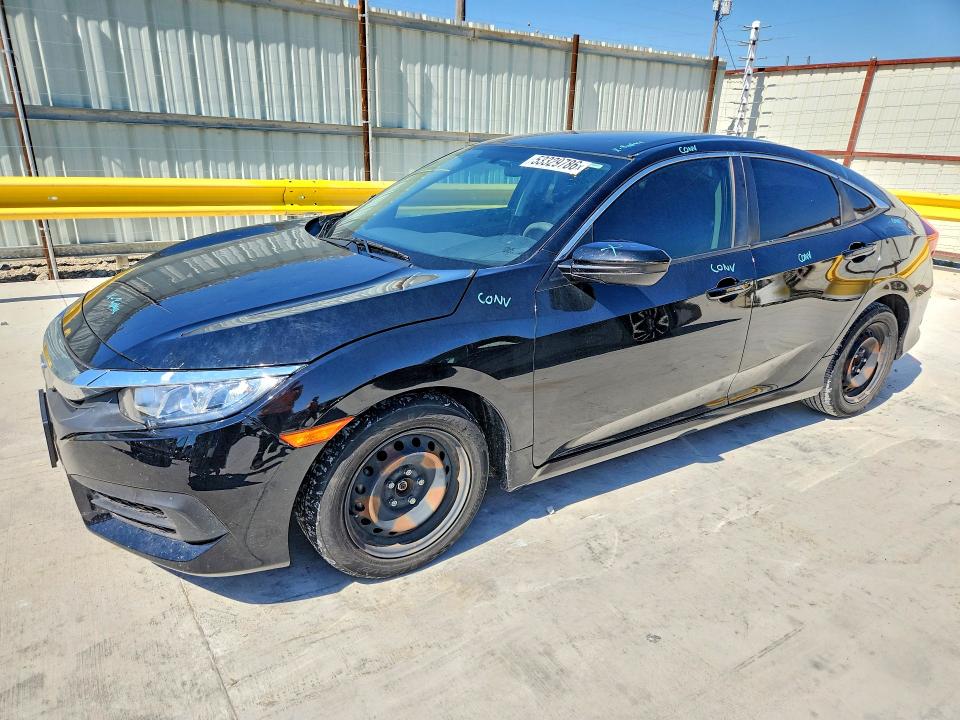 2018 Honda Civic მანქანა იყიდება აუქციონზე, vin: 19XFC2F50JE021374, აუქციონის ნომერი: 53329786