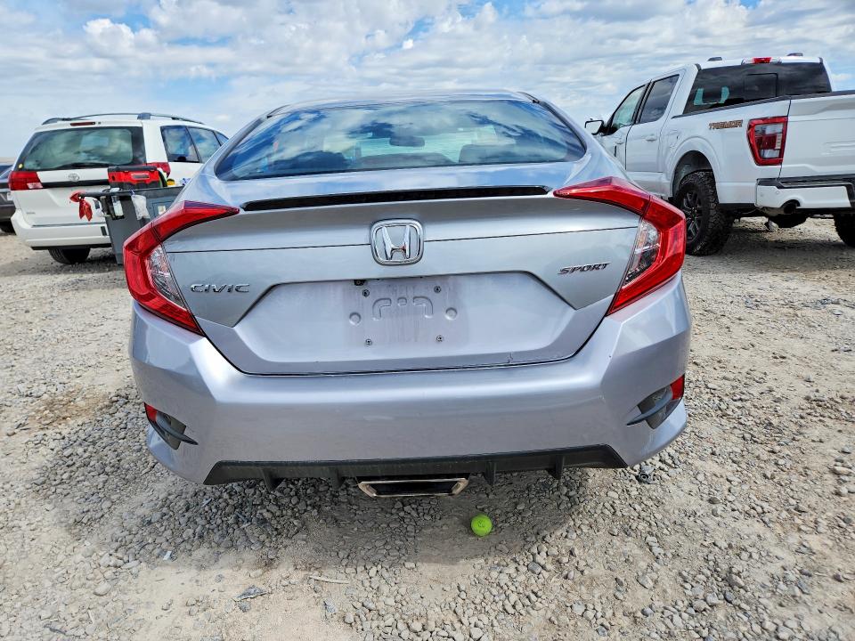 52257416 :رقم المزاد ، 2HGFC2F86LH526127 vin ، 2020 Honda Civic مزاد بيع