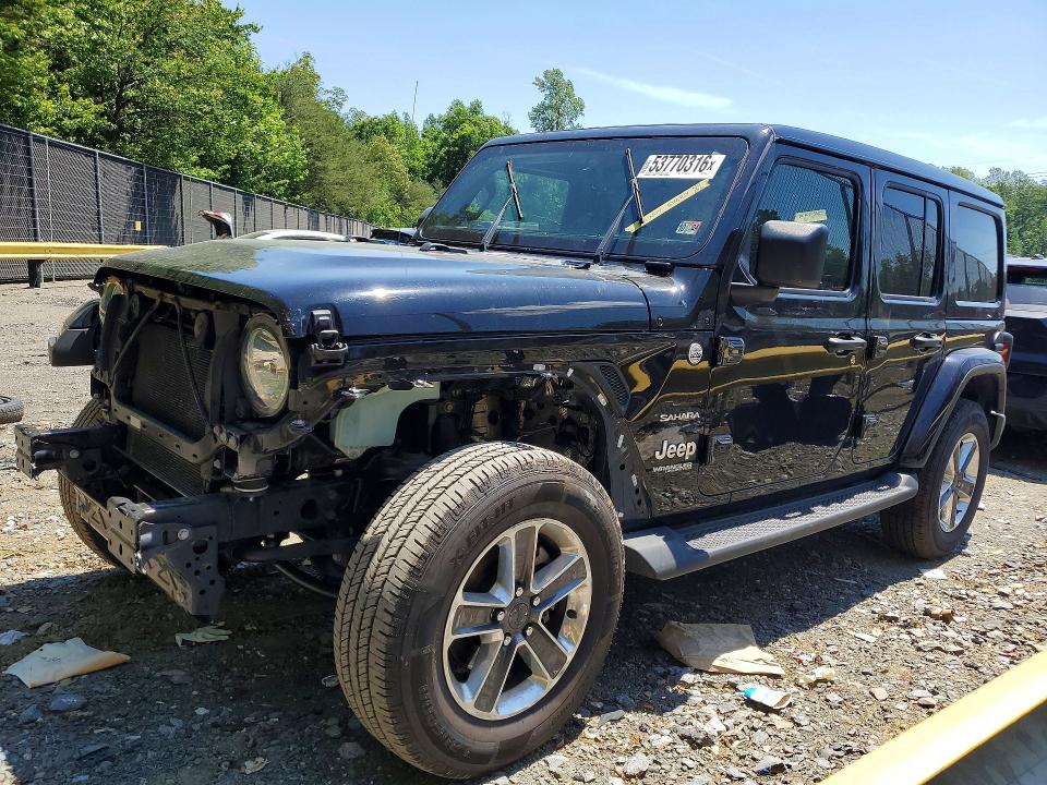 Продаж на аукціоні авто 2021 Jeep Wrangler Unlimited, vin: 1C4HJXEN4MW585536, номер лоту: 53770316