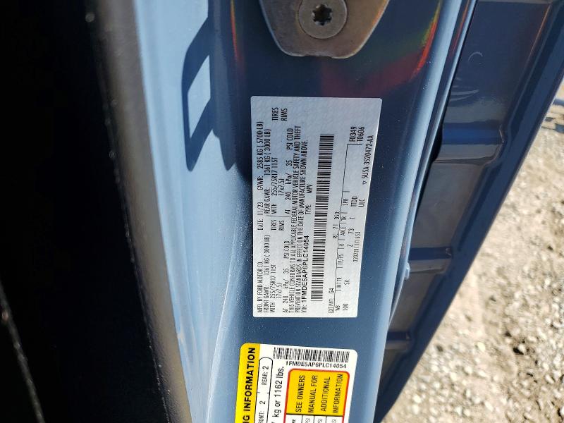 2023 Ford Bronco მანქანა იყიდება აუქციონზე, vin: 1FMDE5AP6PLC14054, აუქციონის ნომერი: 52843996