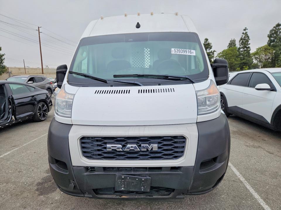 2022 Ram Promaster 2500 მანქანა იყიდება აუქციონზე, vin: 3C6LRVCG8NE111216, აუქციონის ნომერი: 53939916