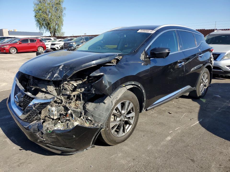 2016 Nissan Murano მანქანა იყიდება აუქციონზე, vin: 5N1AZ2MG4GN121944, აუქციონის ნომერი: 53800816
