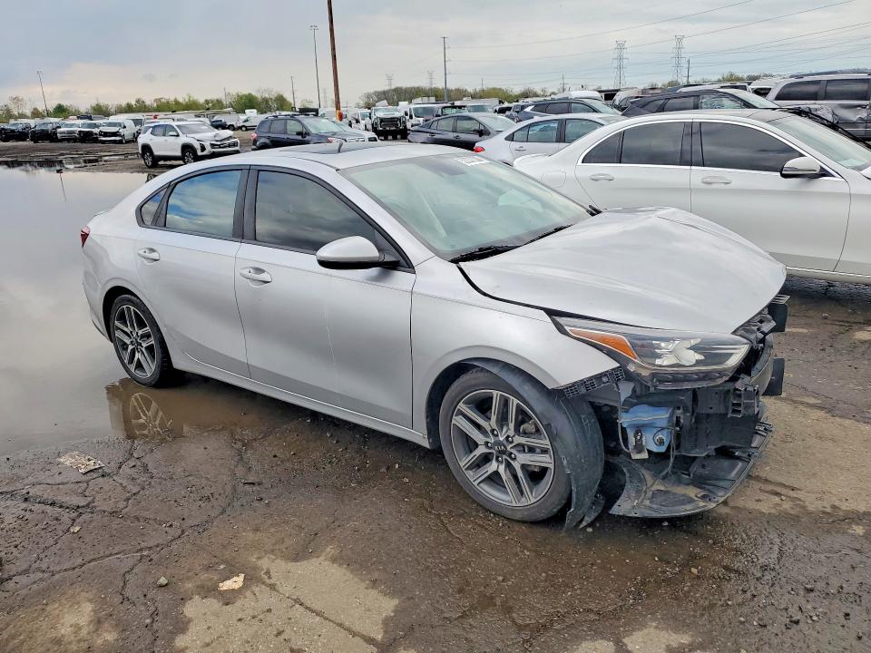 52237336 :رقم المزاد ، 3KPF34ADXKE039683 vin ، 2019 Kia Forte 4d Ex مزاد بيع