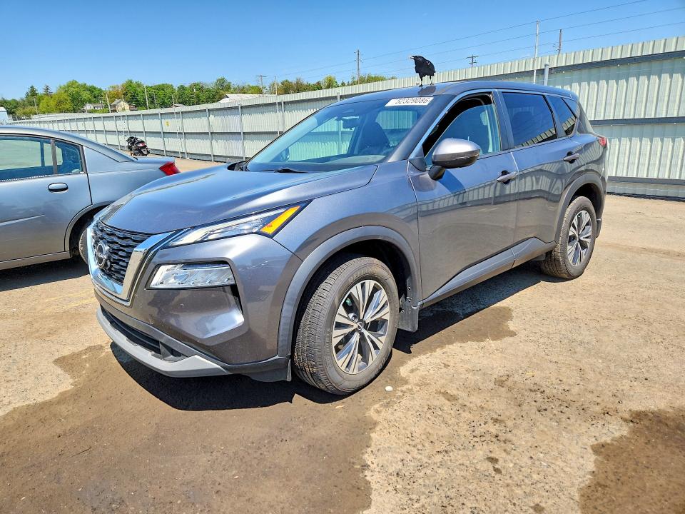 52329086 :رقم المزاد ، 5N1BT3BA7NC726995 vin ، 2022 Nissan Rogue مزاد بيع