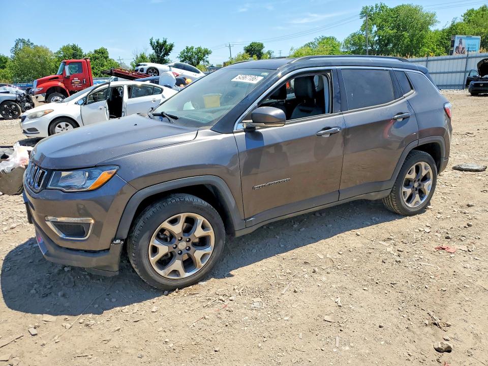 54967186 :رقم المزاد ، 3C4NJDCBXHT651545 vin ، 2017 Jeep Compass مزاد بيع