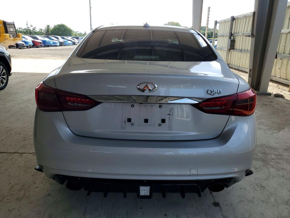 Aukcja sprzedaży 2018 Infiniti Q50, vin: JN1EV7AP5JM590642, numer aukcji: 52318646