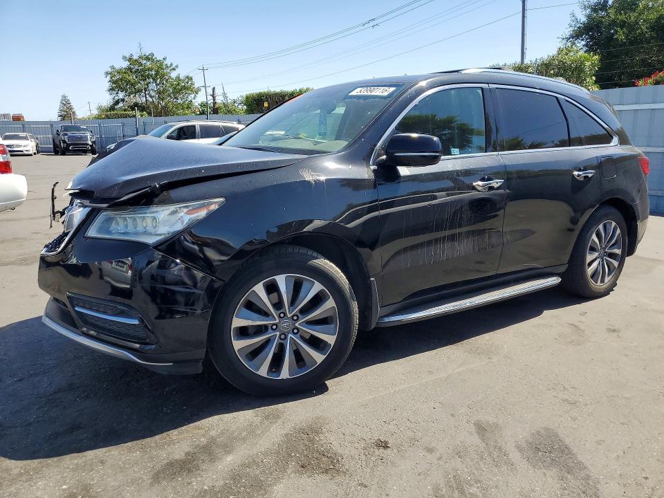 Продажа на аукционе авто 2014 Acura Mdx, vin: 5FRYD4H44EB039266, номер лота: 53990116