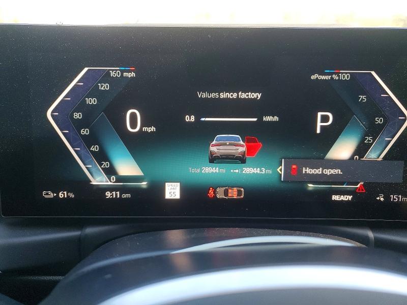 53175486 :رقم المزاد ، WBY33AW09PFP11834 vin ، 2023 Bmw I4 مزاد بيع