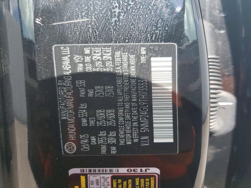 Продажа на аукционе авто 2026 Hyundai Santa Fe, vin: 5NMP24GL9TH173553, номер лота: 54000376