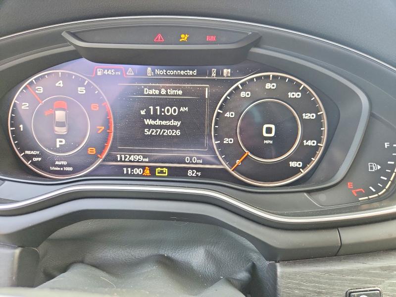 2017 Audi A4 მანქანა იყიდება აუქციონზე, vin: WAUKMAF4XHN044192, აუქციონის ნომერი: 54751356