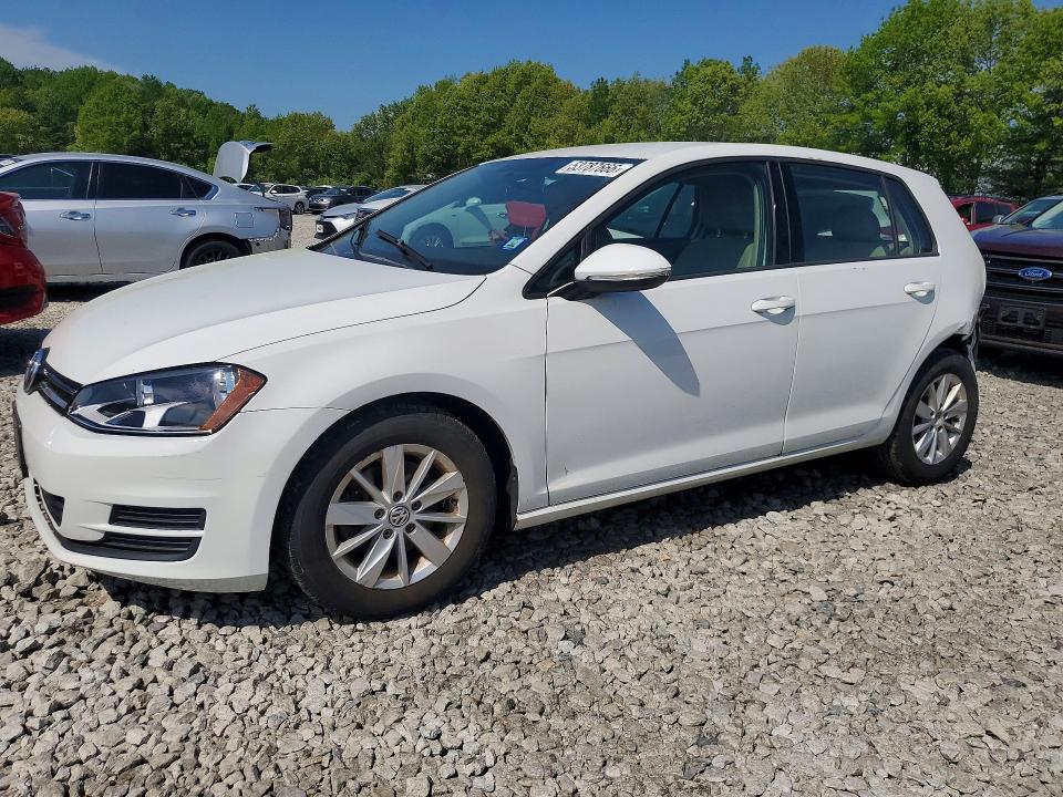 53787666 :رقم المزاد ، 3VW217AU7FM035220 vin ، 2015 Volkswagen Golf مزاد بيع