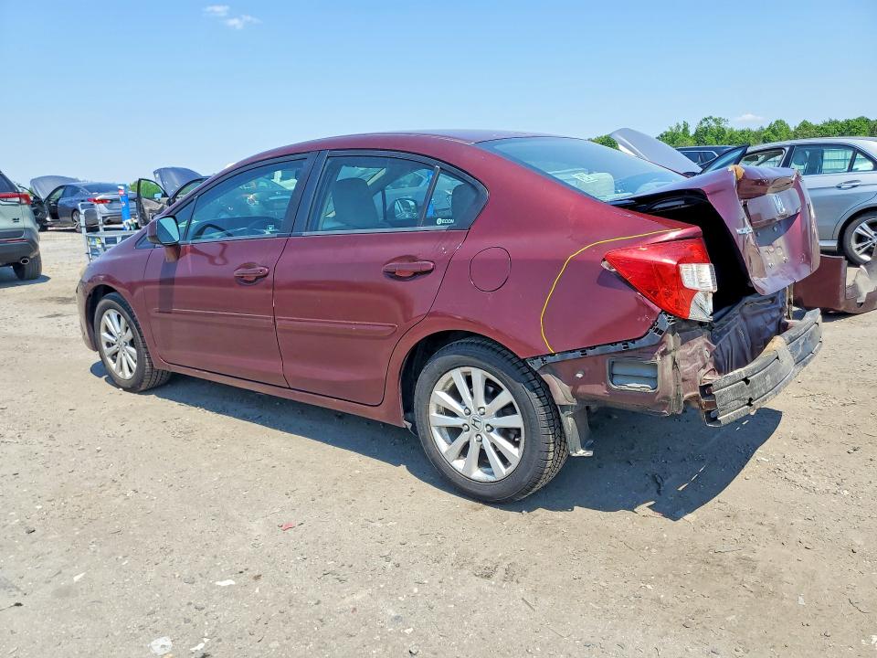 53928426 :رقم المزاد ، 2HGFB2F80CH579599 vin ، 2012 Honda Civic مزاد بيع