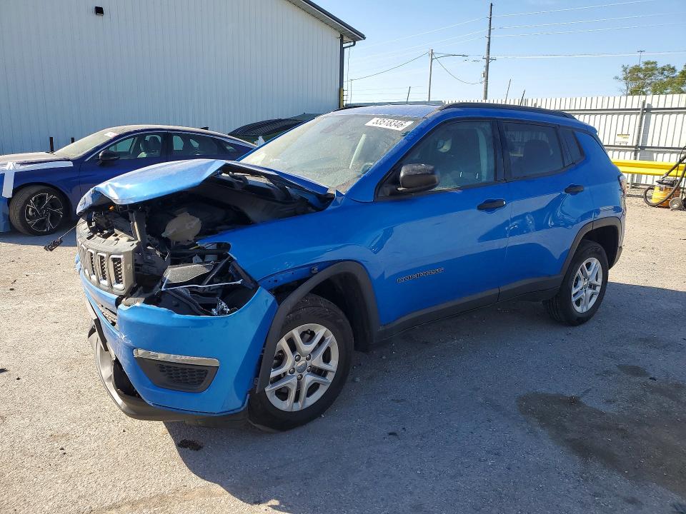 Продажа на аукционе авто 2018 Jeep Compass, vin: 3C4NJDAB5JT104224, номер лота: 53518346
