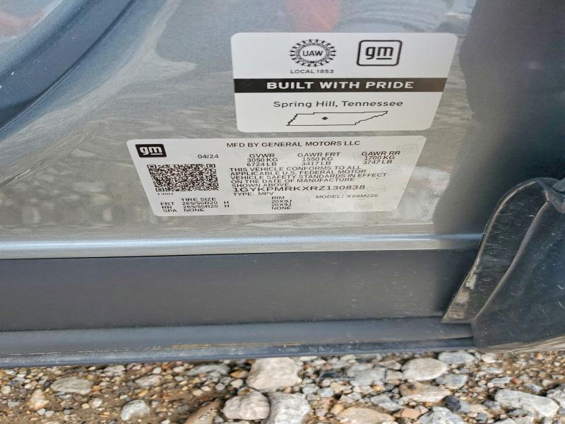 Aukcja sprzedaży 2024 Cadillac Lyriq, vin: 1GYKPMRKXRZ130838, numer aukcji: 52935766