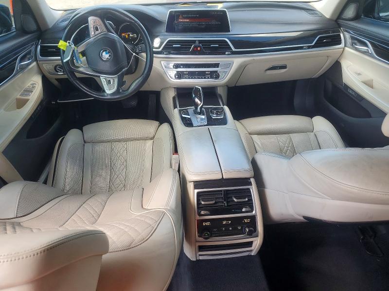 2017 Bmw 740 მანქანა იყიდება აუქციონზე, vin: WBA7E2C36HG741321, აუქციონის ნომერი: 53868446