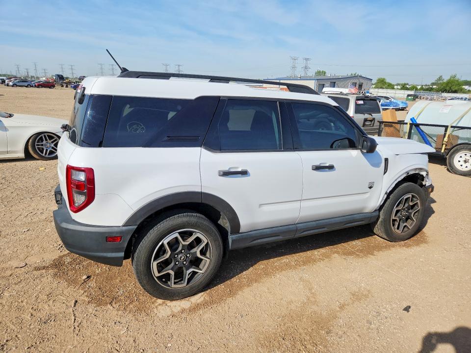 55190256 :رقم المزاد ، 3FMCR9B68MRA11919 vin ، 2021 Ford Bronco Sport مزاد بيع