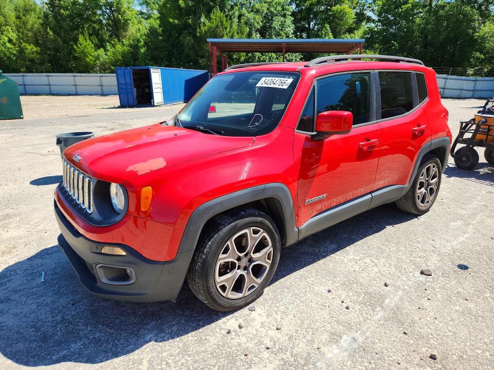 54064766 :رقم المزاد ، ZACCJABT8FPB38475 vin ، 2015 Jeep Renegade مزاد بيع