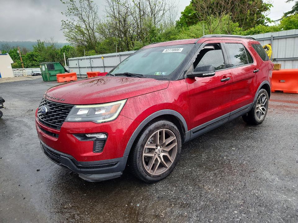 Продаж на аукціоні авто 2019 Ford Explorer, vin: 1FM5K8GT7KGB00844, номер лоту: 52770806