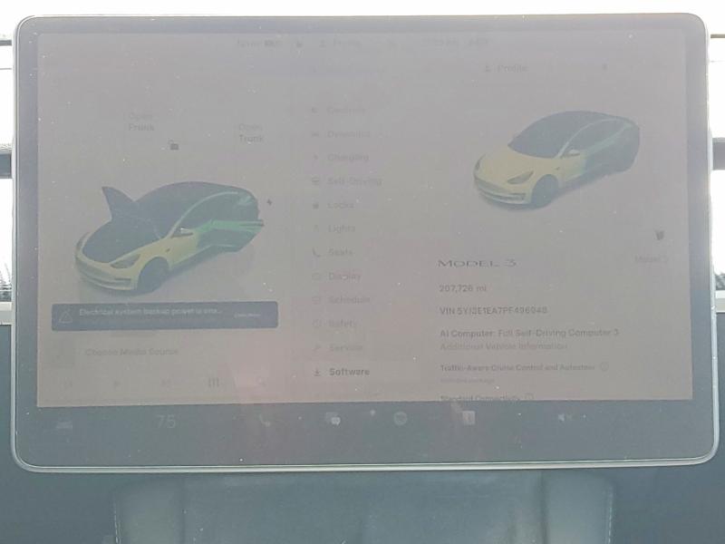 2023 Tesla Model 3 მანქანა იყიდება აუქციონზე, vin: 5YJ3E1EA7PF496948, აუქციონის ნომერი: 53846076