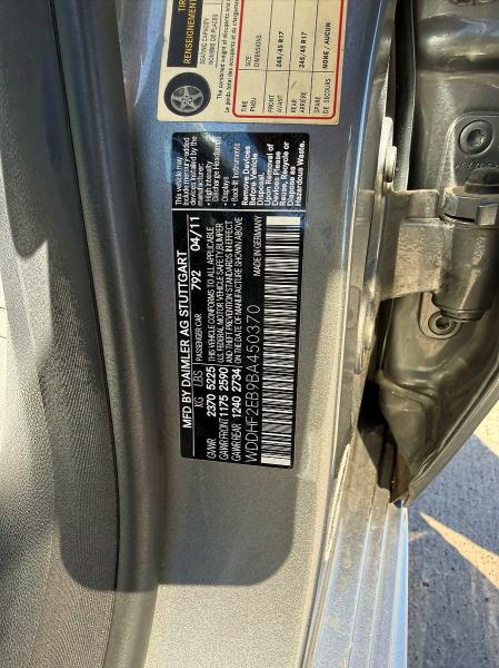 Продажа на аукционе авто 2011 Mercedes-benz E, vin: WDDHF2EB9BA450370, номер лота: 54531526
