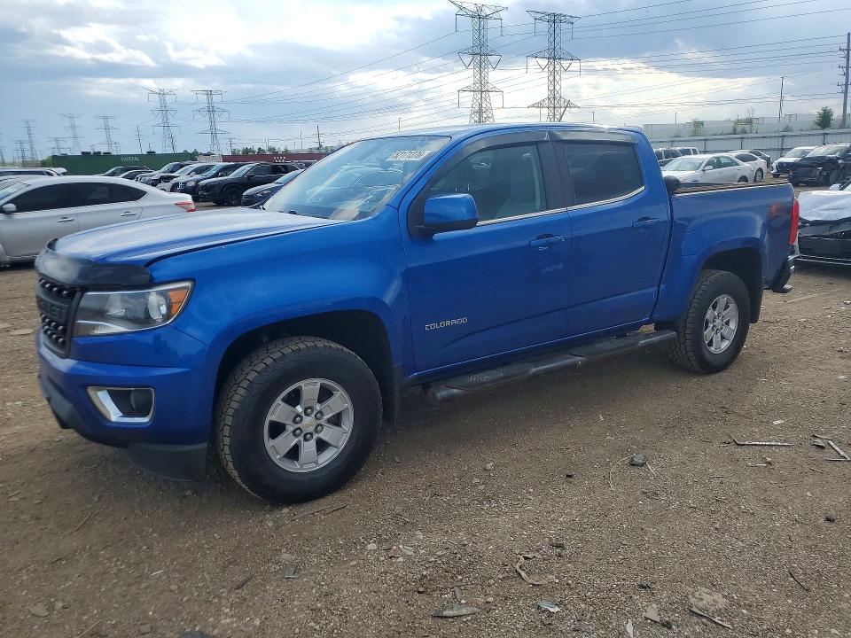 52171376 :رقم المزاد ، 1GCGSBEN5J1323237 vin ، 2018 Chev Colorado مزاد بيع