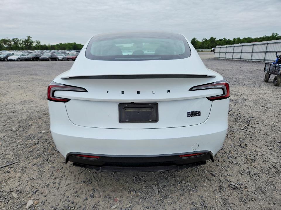 Auction sale of the 2026 Tesla Model 3, vin: 5YJ3E1ET8TF161628, lot number: 54524276