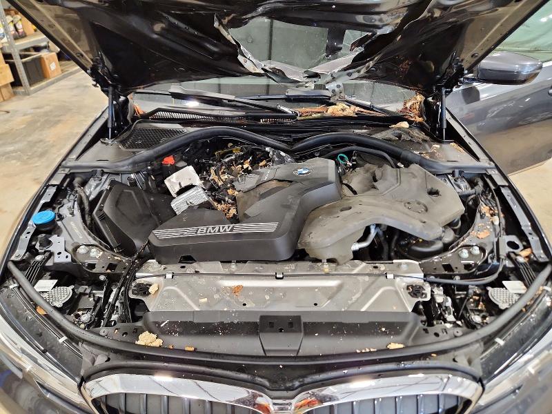2022 Bmw 330xi მანქანა იყიდება აუქციონზე, vin: 3MW5R7J05N8C43378, აუქციონის ნომერი: 53770876
