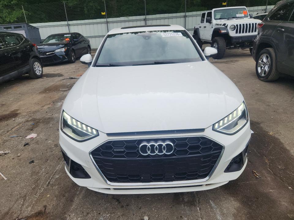 Продаж на аукціоні авто 2022 Audi A4, vin: WAUEAAF40NN011798, номер лоту: 53725236