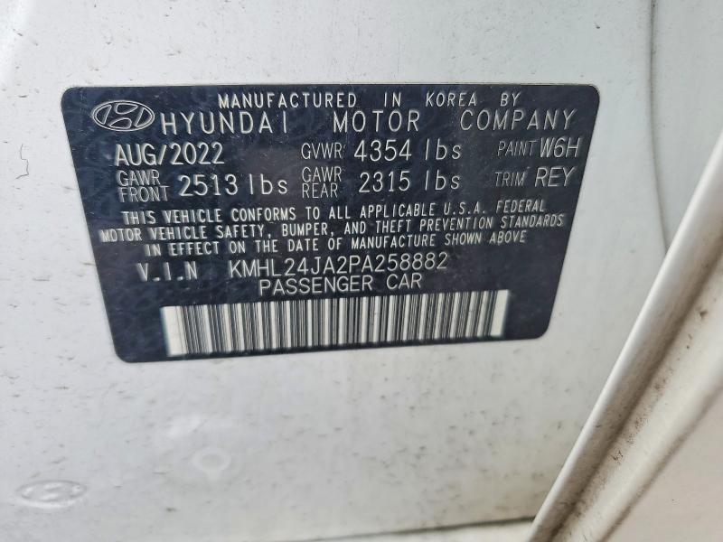 Aukcja sprzedaży 2023 Hyundai Sonata, vin: KMHL24JA2PA258882, numer aukcji: 53973626