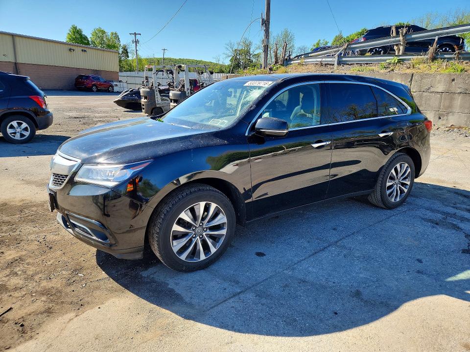 Aukcja sprzedaży 2016 Acura Mdx, vin: 5FRYD4H43GB023062, numer aukcji: 53379716