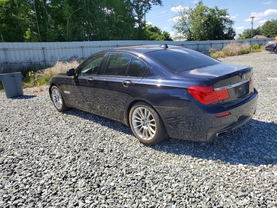 2011 Bmw 750 მანქანა იყიდება აუქციონზე, vin: WBAKC6C56BC394094, აუქციონის ნომერი: 53391726